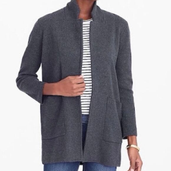 J crew sweater blazer factory